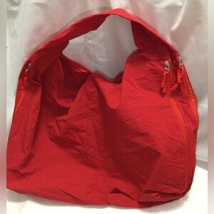 Red Shoulder Tote Bag - Lightweight Everyday Carry